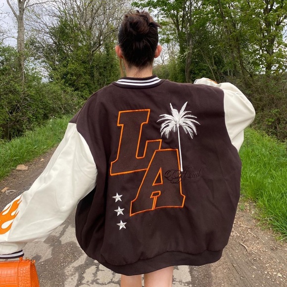 Oversized LA varsity jacket - Picture 5 of 6